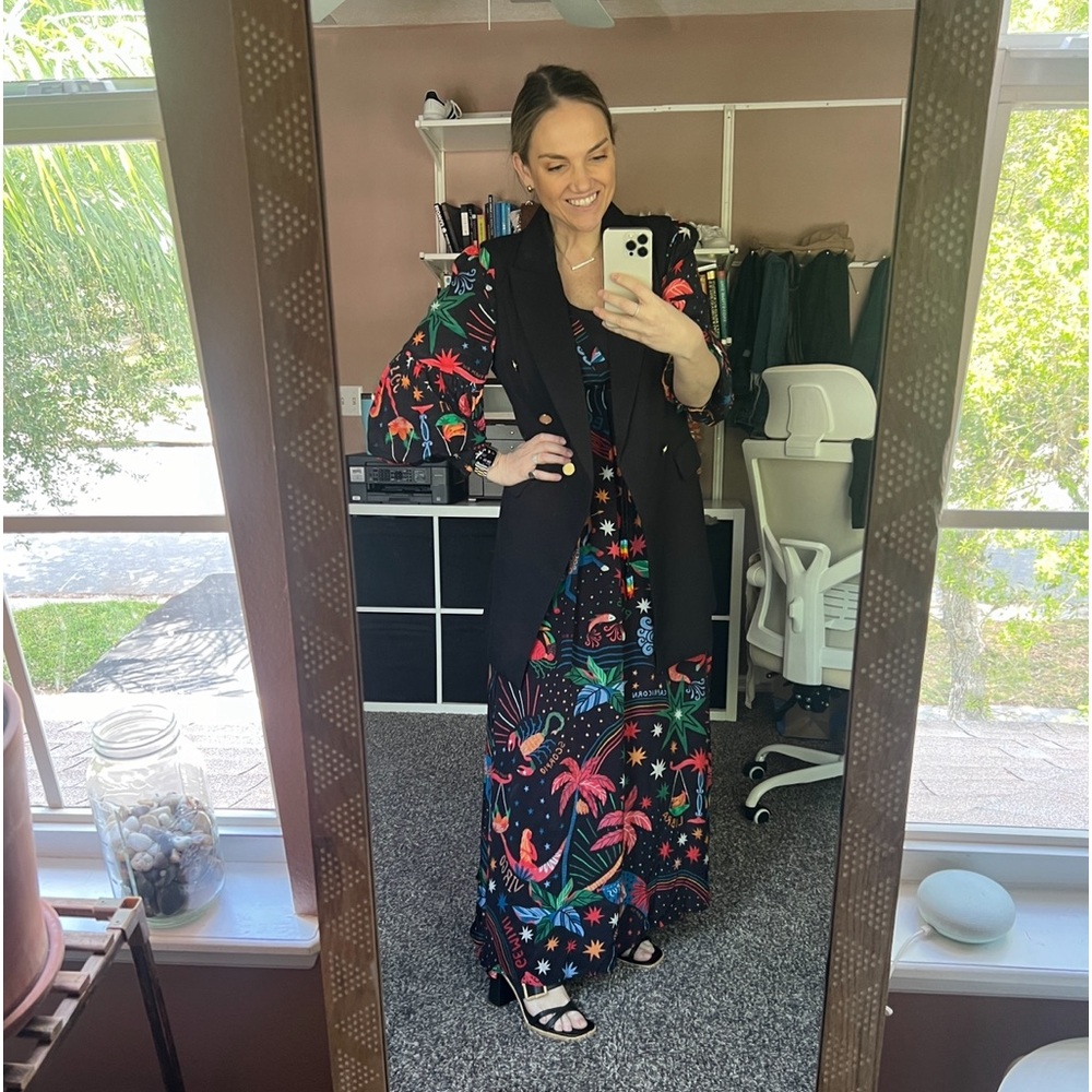 Farm Rio Zodiac Maxi dress